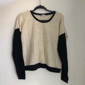 Van’s Cream and Black Sweater